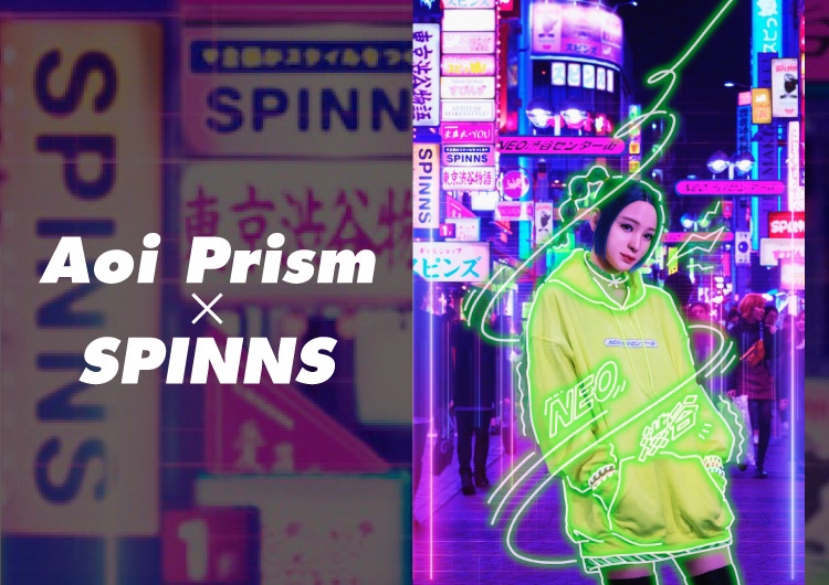 バーチャルギャル 葵プリズム が Spinns 渋谷109店とコラボ 新商品 Neo渋谷センター街パーカー が発売 特集 Spinns Online Store Spinns スピンズ 公式通販 バーチャルギャル 葵プリズム が Spinns 渋谷109店とコラボ 新商品 Neo渋谷センター街パーカー が発売 特集 Spinns Online Store Spinns スピンズ 公式通販