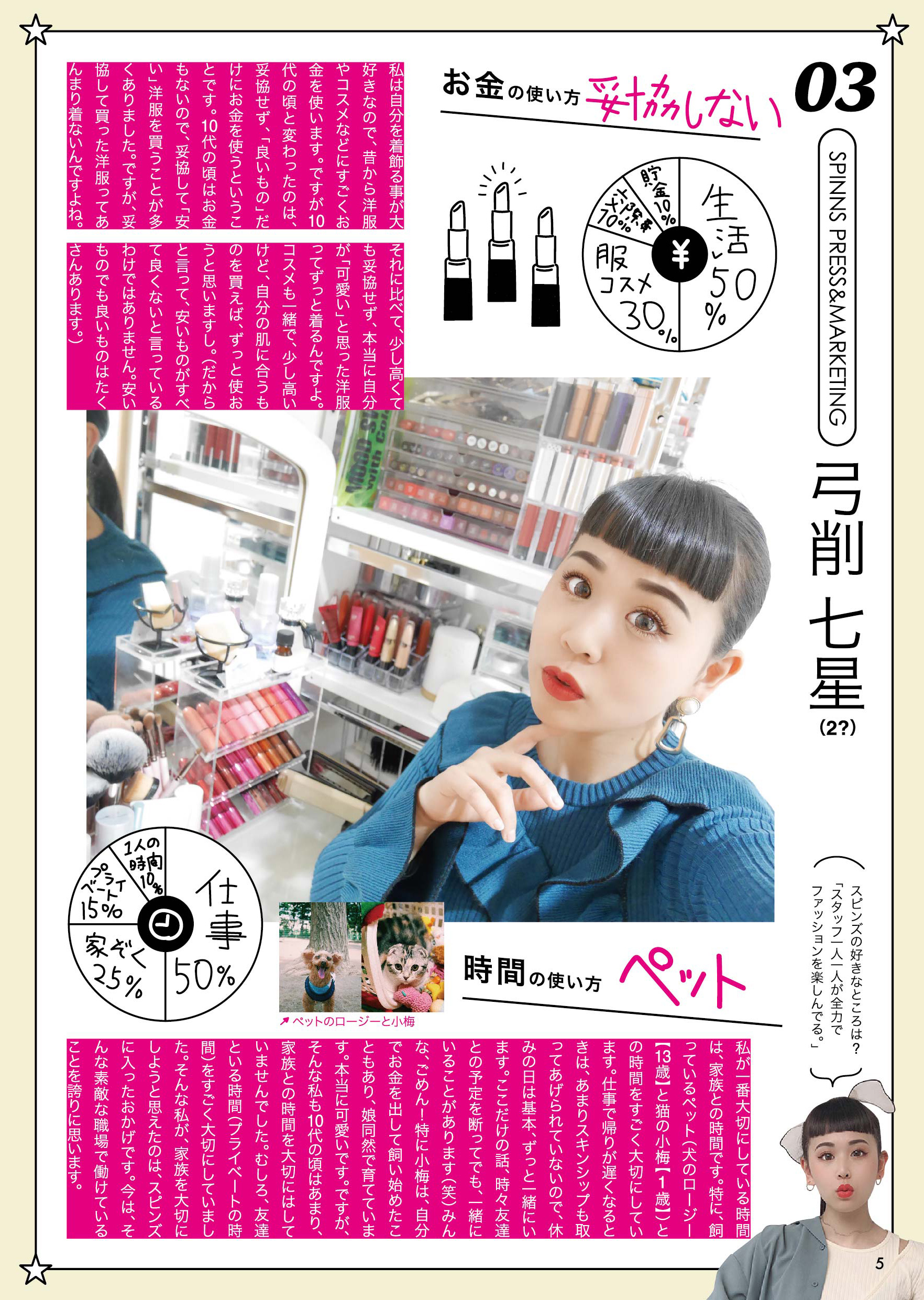 Spinnsスタッフのお金の使い方vol 01 ウェブマガジン Spinns Online Store Spinns スピンズ 公式通販